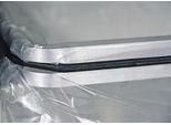 Raccoglitore Di Rifiuti Riciclabili 70L H1000Xl400Xd380Mm Grigio Chiaro Inserto Zincato, Leva A Pedale Stumpf