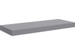 Vidaxl Scaffale Galleggiante Grigio 60X23,5X3,8 Cm Mdf