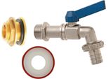 Geka Set Di Raccordi Per Pluviali Brassig 1/2 Pollice Misura Nominale Mm 13 Ag 3/4 Pollici - 35.3505.8