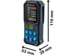 Telemetro Laser Glm 50-27 Cg, 2 Batterie LR6 Da 1,5 V (Aa)