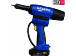Gesipa Firebird Pro Cas 1679670 Cordless Rivet Nut Gun 18 V 2 Ah Li-Ion Incl. Rechargeables, Incl. Charger