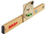 Sola 01484501 Livella Inclinata Con Magnete Lunghezza 500 Mm