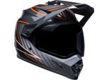 Bell MX-9 Adventure Mips Dalton Motocross Helm, Nero/Arancio, S