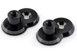 Puig 3838N Pedane Vintage Per Suzuki GSX-R750 Nero