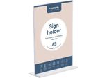 Europel 350054 Europel Tischaufsteller Acrylic, Din A5 Hoch, Gerade