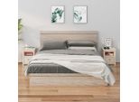 The Living Store Comodini 2 Pezzi 40X35X49 Cm In Legno Di Pino Massiccio