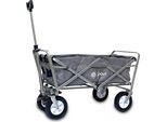 Carrello Pieghevole Rijoka - Asta Telescopica - Carico 80 Kg - Grigio Jeans
