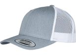 Flexfit - Cappello Trucker "Retro"" Per Uomo/Donna Unisex RW8984 (Taglia Unica) (Screziato/Bianco)"