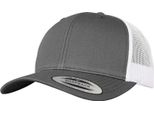 Flexfit - Cappello Trucker "Retro"" Per Uomo/Donna Unisex RW8984 (Taglia Unica) (Grigio Scuro/Bianco)"