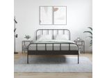 Vidaxl Comodini 2 Pz. Grigio Sonoma 34X36X50 Cm Materiale A Base Di Legno - Comodino - Comodini - Armadio - Guardaroba