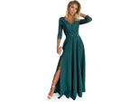 Numoco Abito Da Festa Donna Verde Ambra Xl