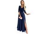 Numoco Abito Da Festa Donna Amber Navy Xl