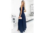 Numoco Abito Da Festa Donna Chara Navy L