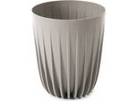Vaso Da Fiori Con Inserto, Grigio, 19 Cm, Mira Eko