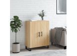 The Living Store Credenza Rovere Sonoma 69,5X34X90 Cm Materiale In Legno