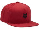 Cappello Snapback Fox Head, Rosso, Taglia Unica