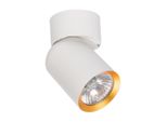 Spot Mobile A Soffitto Bianco Con Interno Oro 1Xgu10 10W Andy Milagro