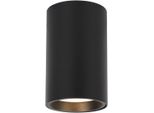 Spot A Soffitto Nero Rotondo 10 Cm 1Xgu10 8W Genesis Milagro