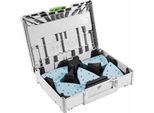 Festool SYS-STF Delta Gr-Set Set Di Abrasivi P60 - P220 100 Pz. ( 578195 ) Per Levigatrice Delta Dts 400 / Dtsc 400 / Ds 400 + Systainer