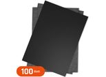 Carta Carbone Per Hobby E Artigianato - Carta Autocopiante - Carta Grafite - 100 Fogli A4 - Nero