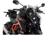 Cupolino Puig Naked Sport Fumè Chiaro Omologato Abe Per Ktm
