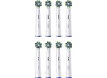 Oral-B | Testine Di Ricambio Per Spazzolino | EB50RX-8 Cross Action Pro | Testine | Per Adulti | Numero Di Testine Incluse 8 | Bianco