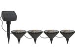 Lampada Da Giardino A Led Alimentata A Energia Solare Con Fiori – Rgb – 4 Led – 360 Cm – Alimentazione Solare – Si Accende Automaticamente Al Tramonto – Illuminazione Decorativa Da Esterno Per Giardino, Balcone E Terrazza [11732]