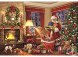 Clementoni Puzzle 1000 Hqc La Visita Di Babbo Natale 39924