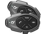 Interphone Tour Hd Motorbike Intercom 1500 M 2 Pcs Black
