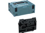 Valigetta Makita Makpac 2 + Pezzo Imbutito BO5030/5031/5040/5041 (837874-4)