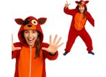 Pigiama Onesie Kigurumi Costume Travestimento Foxy L: 165 - 175Cm