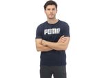 Puma - Maglietta "Sportstyle"" Logo Per Uomo GT297 (L) (Blu Marino)"