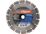 Disco Diamantato Pro Unviersal Silencio Ø 230 Mm Foro 22,23 Mm Larghezza Segmento 2,6 Mm Altezza Segmento 12 Mm