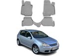 2007-2009 Vw Golf Tappetini Tpe Grigio 4 Pz