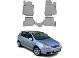 2003-2007 Vw Golf Tappetini Tpe Grigio 4 Pz