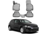 2012-2019 Vw Golf 7 Tappetini Tpe Grigio 4 Pz