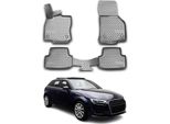 2012-2020 Audi A3 Sportback Limo Tappetini Tpe Grigio 4 Pz