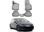 2019-2025 Vw Golf 8 Tappetini Tpe Grigio 4 Pz