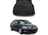Fodera Per Bagagliaio Per Mercedes Classe C W204 2008-2014 Wagon In Gomma