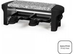 Griglia Per Raclette Per 2 Persone, 350 W, Nera Livoo Doc156N