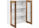 Syfax™ Armadio Pensile Con Porta Legno Vecchio 80 X 31 X 100 Cm