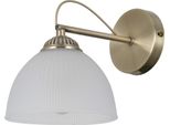 Kinkiet Moreti Lampada Da Parete Ottone Anticato E27 Italux