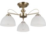 Italux Moreti Lampada A Sospensione 3Xe27 Ottone Antico