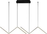 Lampada A Sospensione Verte Led Nera Milagro ML1179