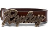Replay Pelle Cintura Belt W95 Partridge Marrone Scuro