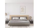 The Living Store Nachttische 2 Stk. Grau Sonoma 43X36X50 Cm