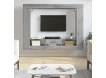 The Living Store Mobile Tv Grigio Sonoma 152X22X113 Cm Materiale Legno