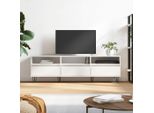 Mobile Tv Vidaxl Bianco 150X30X44,5 Cm In Legno - Mobile Tv - Mobile Tv - Supporto Tv - Pannello Tv