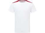 Tridri - Maglietta "Performance"" Per Uomo/Donna Unisex RW11146 (L) (Bianco/Rosso Fuoco)"