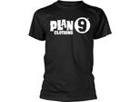 Plan 9 - Maglietta Unisex Uomo/Donna PH4907 (Xl) (Nero/Bianco)